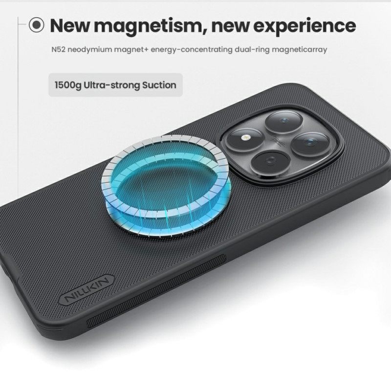 Κάλυμμα Xiaomi Redmi Note 15 Pro 5g Μαγνητική Nillkin Ασπίδα Με Πάγο Pro Σιλικόνης