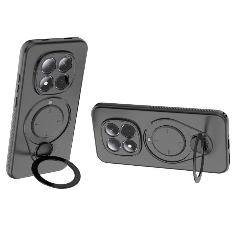 Κάλυμμα Xiaomi Redmi Note 15 Pro 5g Περιστρεφόμενη Μαγνητική Βάση Δαχτυλιδιών Σιλικόνης