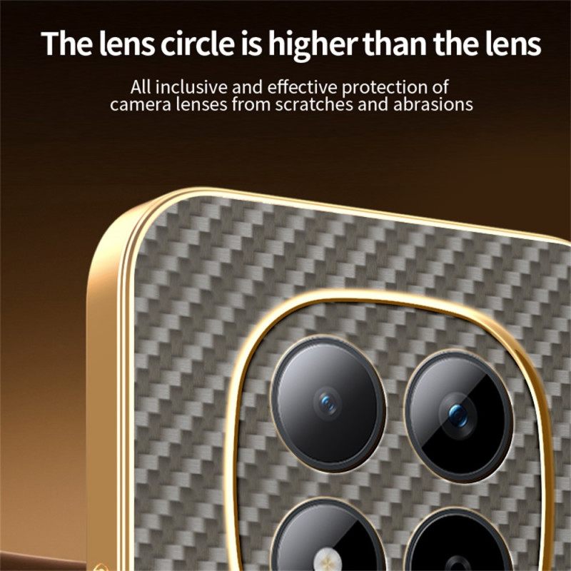 Κάλυμμα Xiaomi Redmi Note 15 Pro 5g Θήκες Κινητών Υφή Ινών Άνθρακα