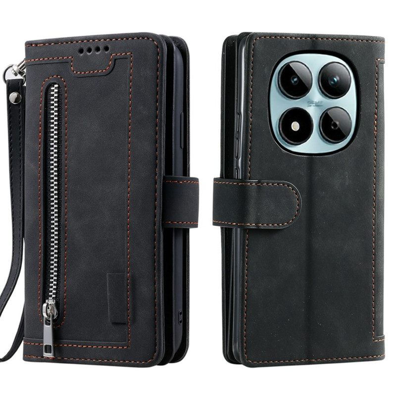 Θηκη Κινητου Xiaomi Redmi Note 15 Pro 5g Πορτοφόλι Με 9 Υποδοχές Καρτών