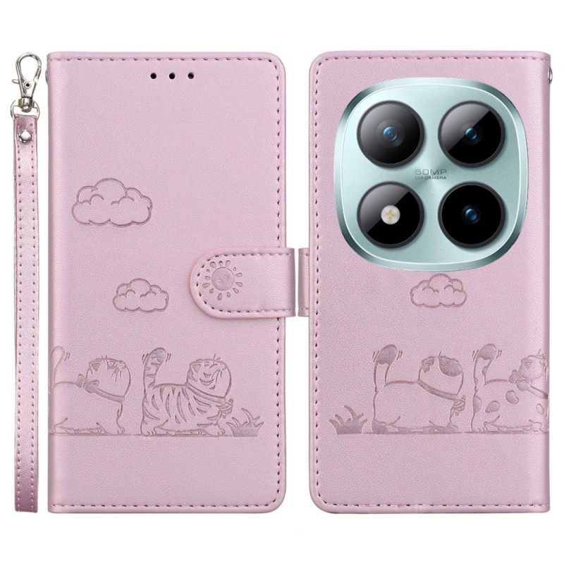 Θηκη Κινητου Xiaomi Redmi Note 15 Pro 5g Σκηνή Γάτας