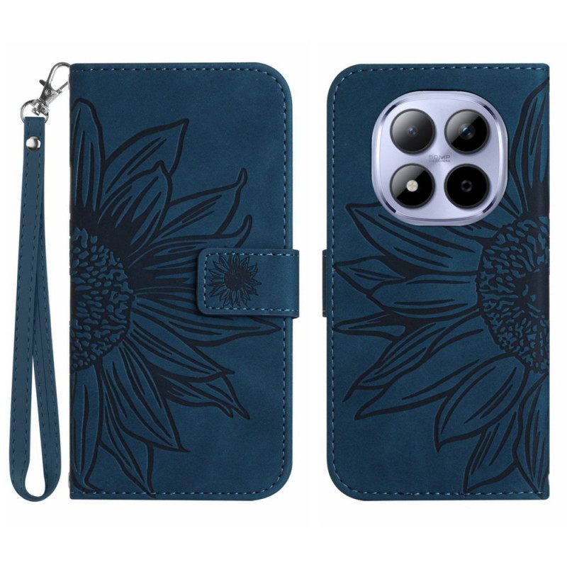 Θηκη Κινητου Xiaomi Redmi Note 15 Pro 5g Θήκες Κινητών Στάμπα Ηλίανθου Με Τιράντες