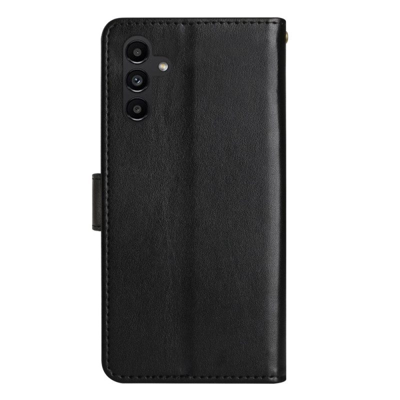 Κάλυμμα Samsung Galaxy A14 / A14 5G με κορδονι Strappy Floral