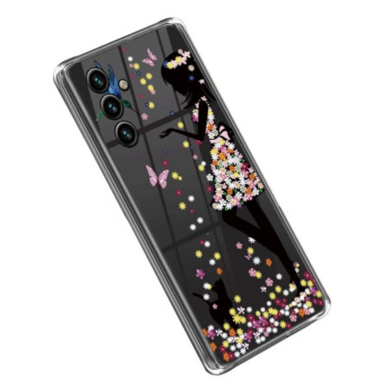 θηκη κινητου Samsung Galaxy A14 / A14 5G Διαφανές Κορίτσι