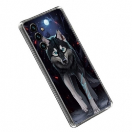 θηκη κινητου Samsung Galaxy A14 / A14 5G Γραφικός Λύκος
