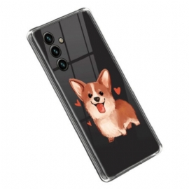 Θήκη Samsung Galaxy A14 / A14 5G Διάφανος Σκύλος