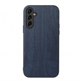 Θήκη Samsung Galaxy A14 / A14 5G Εφέ Ξύλου Από Συνθετικό Δέρμα