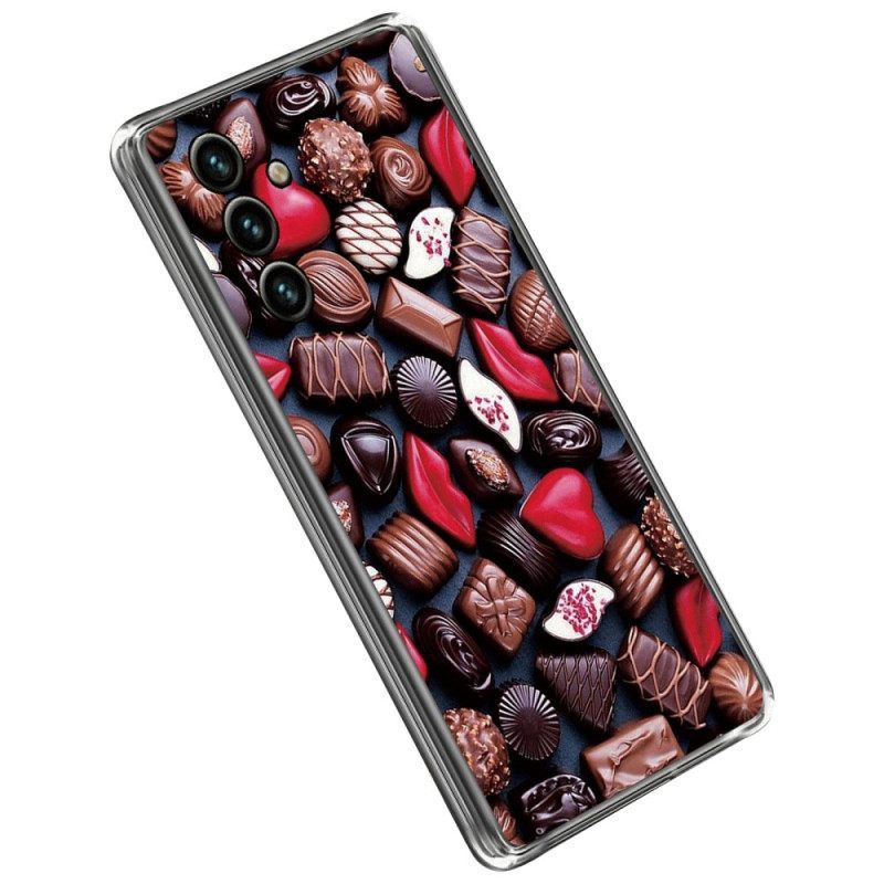 Θήκη Samsung Galaxy A14 / A14 5G Εύκαμπτη Σοκολάτα