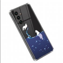 Θήκη Samsung Galaxy A14 / A14 5G Παιχνίδια Διάφανης Θάλασσας