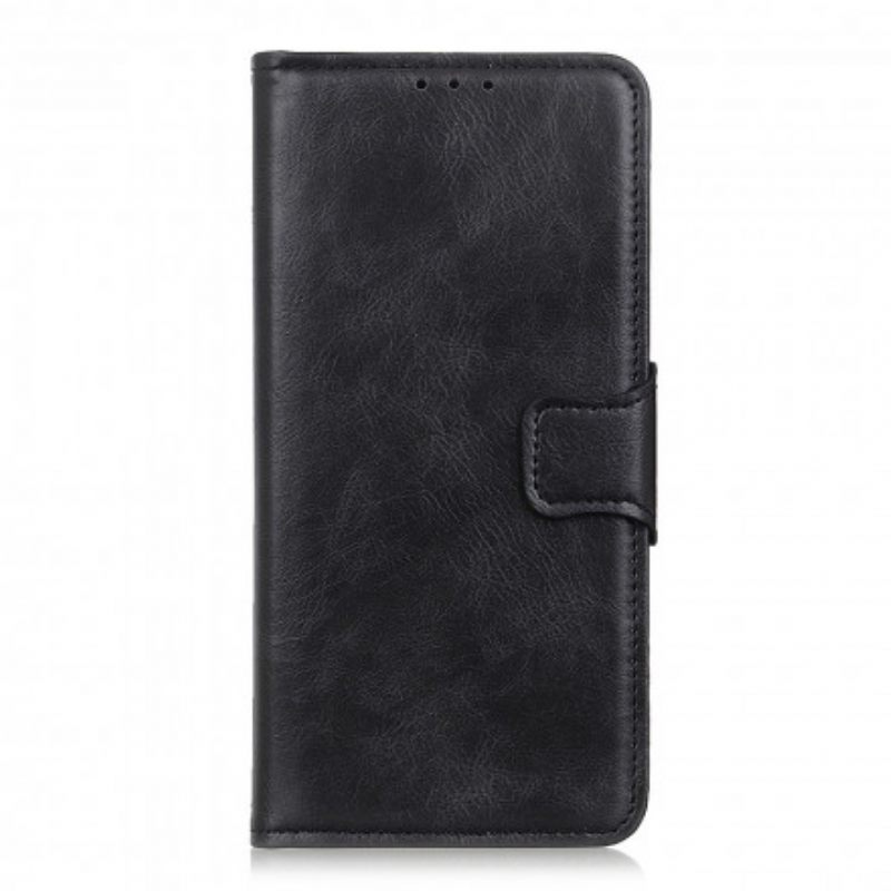 Κάλυμμα Samsung Galaxy XCover 5 Αναστρέψιμο Κούμπωμα Με Εφέ Δέρματος