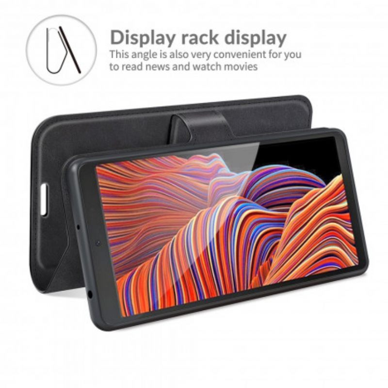 Κάλυμμα Samsung Galaxy XCover 5 Δερμάτινο Εφέ Σχεδιαστή