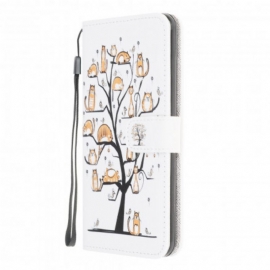 Κάλυμμα Samsung Galaxy XCover 5 με κορδονι Funky Cats With Strap