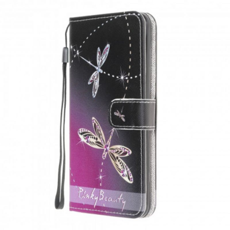 Κάλυμμα Samsung Galaxy XCover 5 με κορδονι Strappy Dragonflies