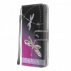 Κάλυμμα Samsung Galaxy XCover 5 με κορδονι Strappy Dragonflies