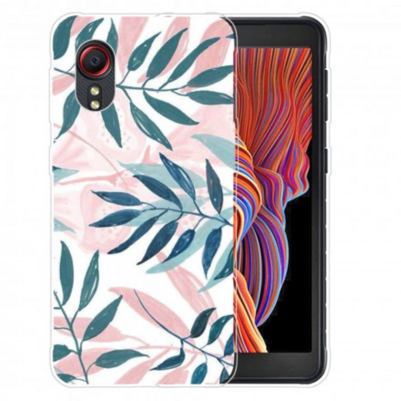 θηκη κινητου Samsung Galaxy XCover 5 Φύλλα