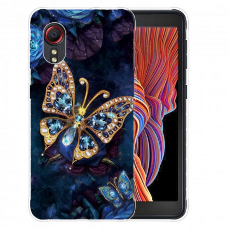 Θήκη Samsung Galaxy XCover 5 Deluxe Butterfly