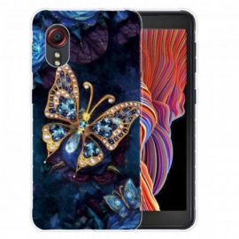 Θήκη Samsung Galaxy XCover 5 Deluxe Butterfly