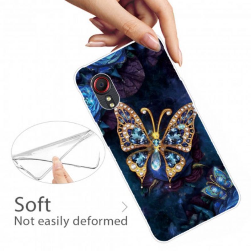 Θήκη Samsung Galaxy XCover 5 Deluxe Butterfly