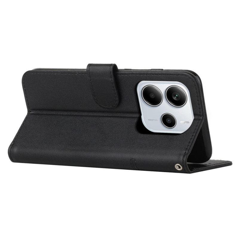 Δερματινη Θηκη Xiaomi Redmi Note 14 4g Επαγγελματικό Στυλ Σιλικόνης