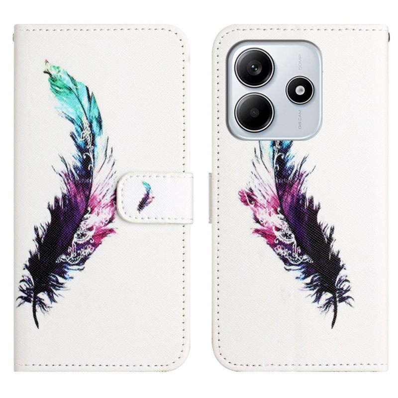 Δερματινη Θηκη Xiaomi Redmi Note 14 4g Φτερό