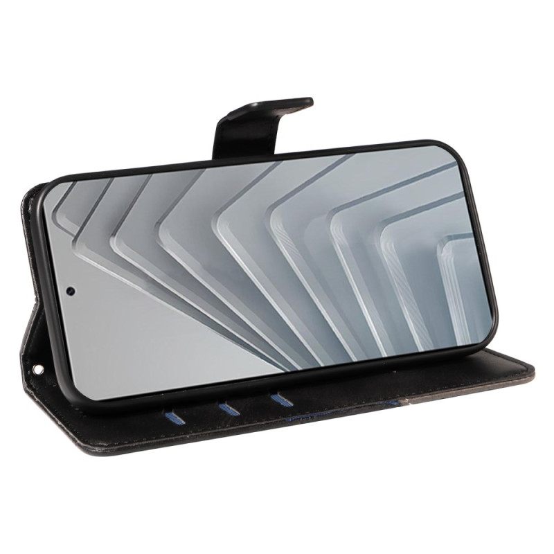 Δερματινη Θηκη Xiaomi Redmi Note 14 4g Γεωμετρικό Σχέδιο