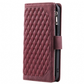 Δερματινη Θηκη Xiaomi Redmi Note 14 4g Καπιτονέ Πορτοφόλι