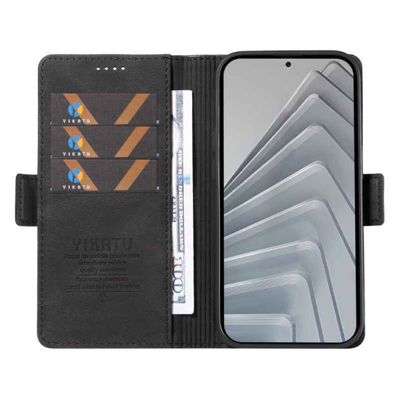 Δερματινη Θηκη Xiaomi Redmi Note 14 4g Κλασικό Ykatu Σιλικόνης