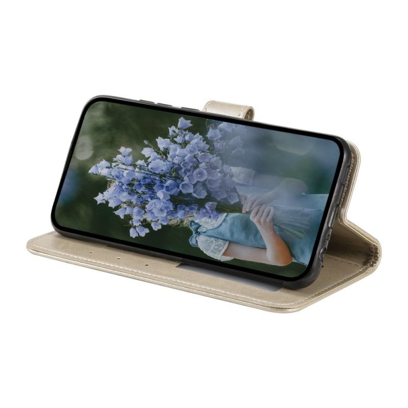 Δερματινη Θηκη Xiaomi Redmi Note 14 4g Μάνταλα Ήλιος Σιλικόνης