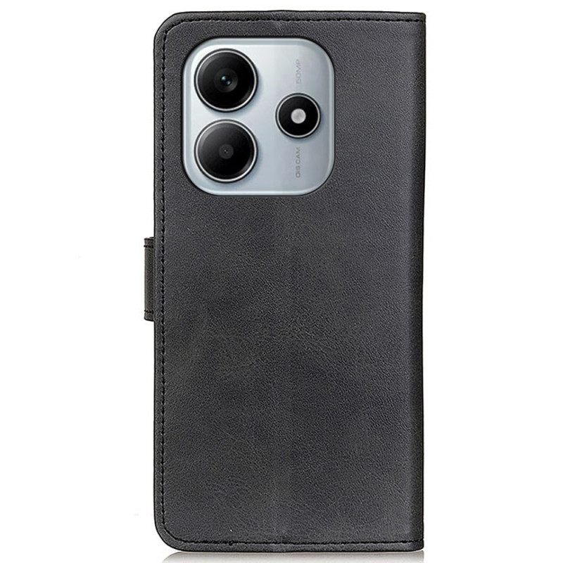 Δερματινη Θηκη Xiaomi Redmi Note 14 4g Ματ Δέρμα Faux