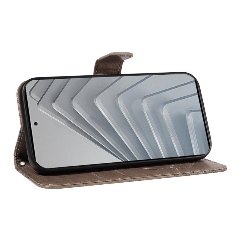 Δερματινη Θηκη Xiaomi Redmi Note 14 4g Στάμπα Πεταλούδας