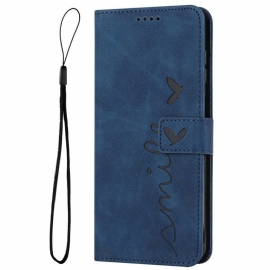 Δερματινη Θηκη Xiaomi Redmi Note 14 4g Σχεδιασμός Χαμόγελου