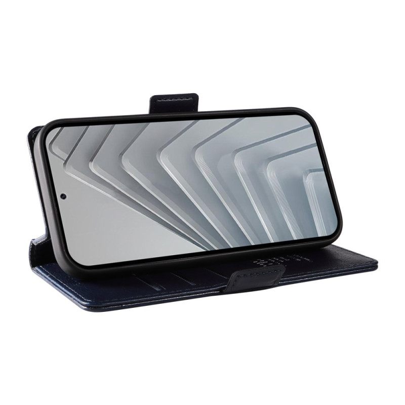 Δερματινη Θηκη Xiaomi Redmi Note 14 4g Υφή Λίτσι Ykatu