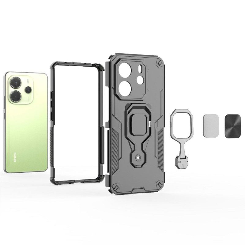 Κάλυμμα Xiaomi Redmi Note 14 4g Εξαιρετικά Ανθεκτικό Με Περιστρεφόμενη Βάση