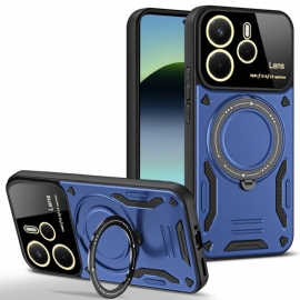 Κάλυμμα Xiaomi Redmi Note 14 4g Μαγνητική Περιστρεφόμενη Βάση Σιλικόνης