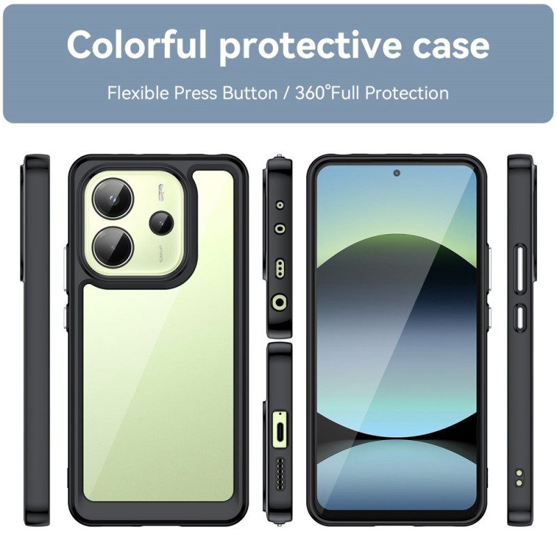 Κάλυμμα Xiaomi Redmi Note 14 4g Υβριδικό Σιλικόνης