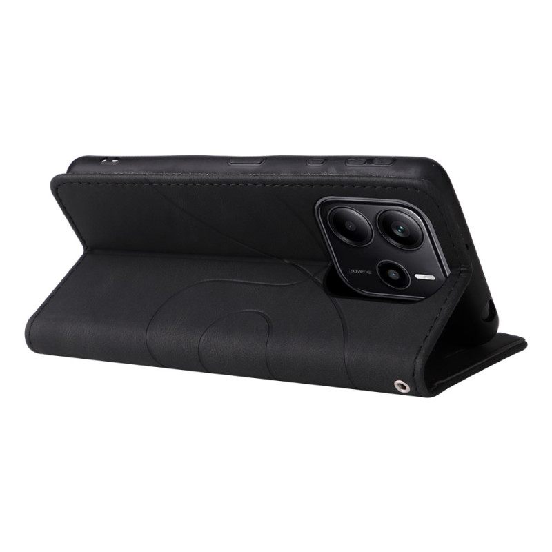 Θηκη Κινητου Xiaomi Redmi Note 14 4g Δίχρωμες Κυματιστές Γραμμές