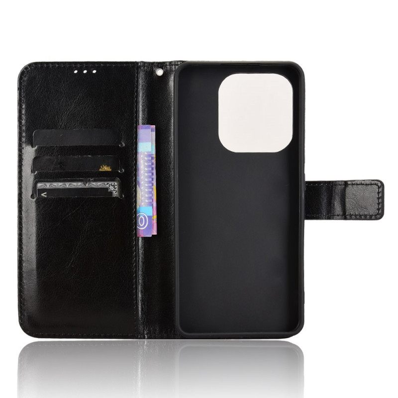 Θηκη Κινητου Xiaomi Redmi Note 14 4g Θήκες Κινητών Φανταχτερό Δέρμα Από Τεχνητό Δέρμα