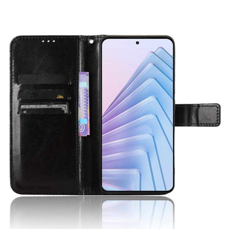 Θηκη Κινητου Xiaomi Redmi Note 14 4g Θήκες Κινητών Φανταχτερό Δέρμα Από Τεχνητό Δέρμα