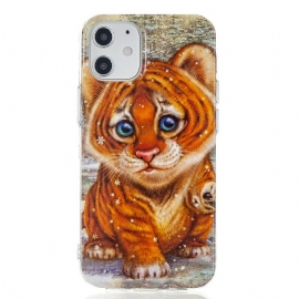 θηκη κινητου iPhone 12 Mini Μωρό Τίγρη