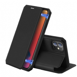 θηκη κινητου iPhone 12 Mini Θήκη Flip Skin X Series Dux Ducis