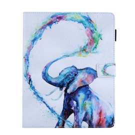 δερματινη θηκη iPad 10.2" (2020) (2019) / Air 10.5" / Pro 10.5" Elephant Art