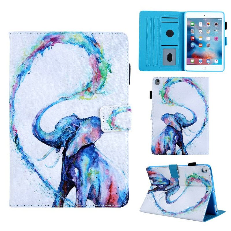 δερματινη θηκη iPad 10.2" (2020) (2019) / Air 10.5" / Pro 10.5" Elephant Art