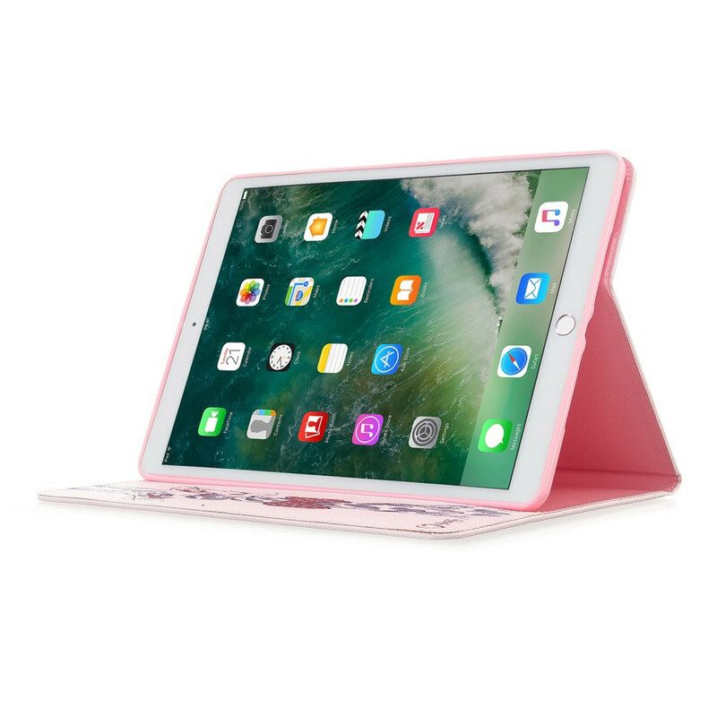 Θήκη Flip iPad 10.2" (2020) (2019) / Air 10.5" / Pro 10.5" Έξυπνη Καμηλοπάρδαλη
