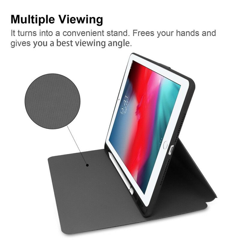 Θήκη Flip iPad 10.2" (2020) (2019) / Air 10.5" / Pro 10.5" Έξυπνο Στυλ Θήκης