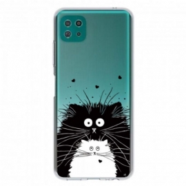 θηκη κινητου Samsung Galaxy A22 5G Κοιτάξτε Τις Γάτες