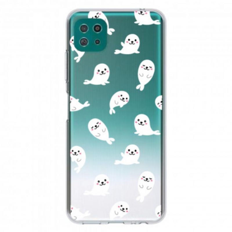 θηκη κινητου Samsung Galaxy A22 5G Top Sea Lions