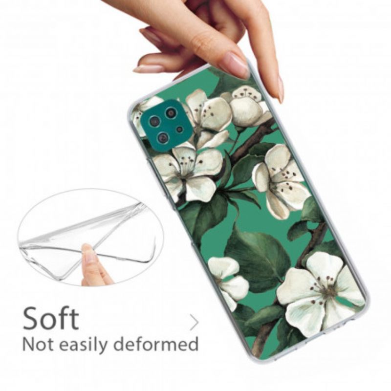Θήκη Samsung Galaxy A22 5G Πολύχρωμο Λουλούδι