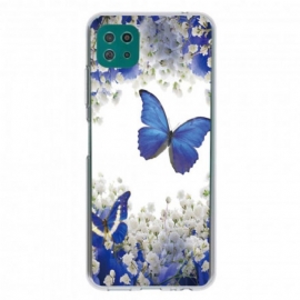 Θήκη Samsung Galaxy A22 5G Σχέδιο Πεταλούδων