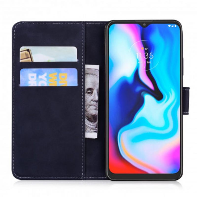 Κάλυμμα Moto G9 Play Εκτύπωση Προσώπου Tiger