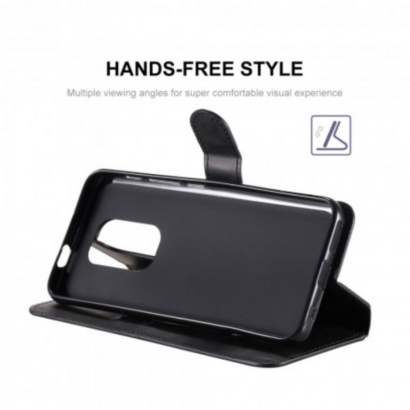 Κάλυμμα Moto G9 Play Enkay Faux Leather